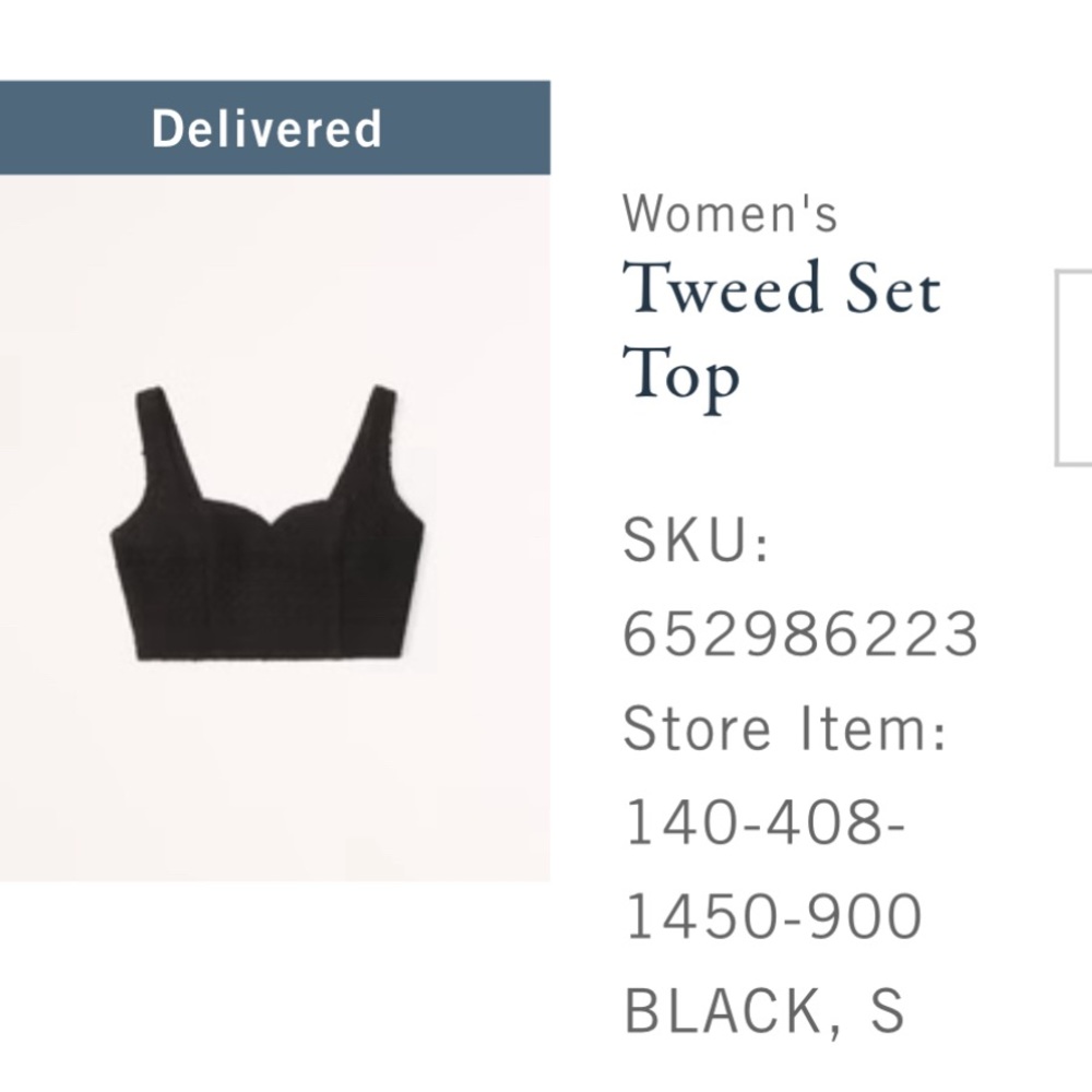 Abercrombie & Fitch top